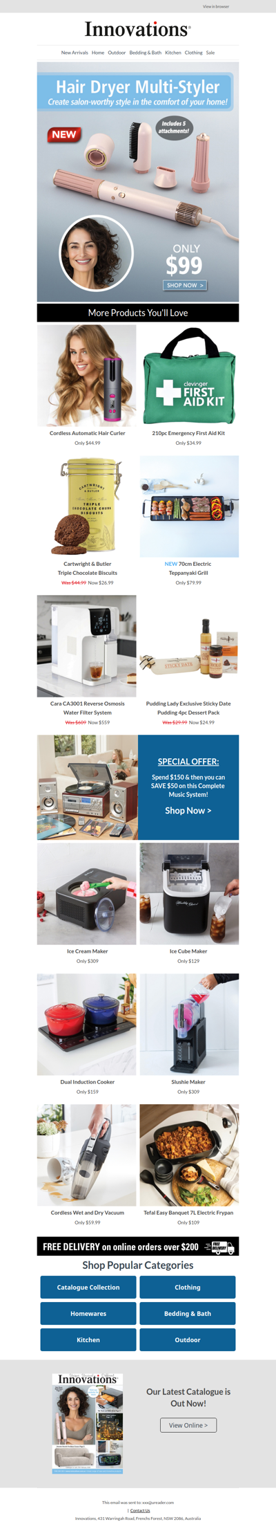 Create salon-worthy looks with our new Hair Dryer Multi-Styler!