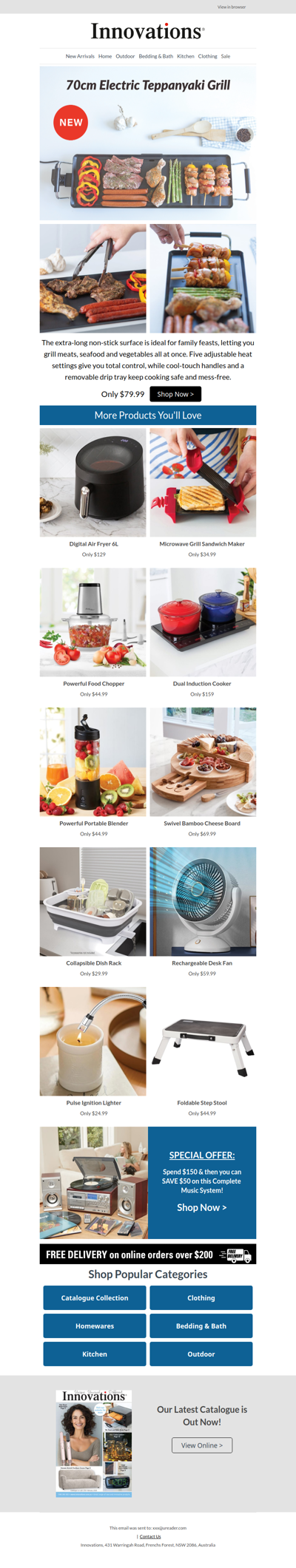 Teppanyaki-style cooking at home!