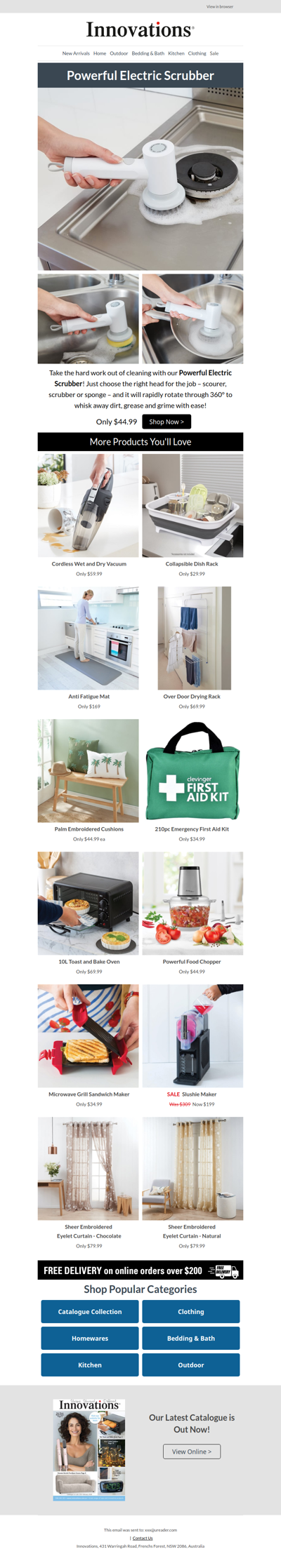 Powerful Electric Scrubber - The ultimate cleaning essential!