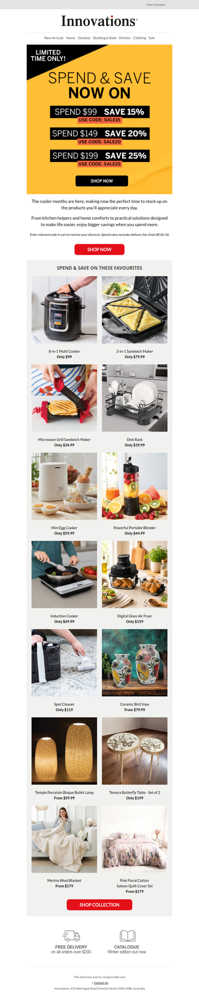Save Up To 25% On Winter Essentials