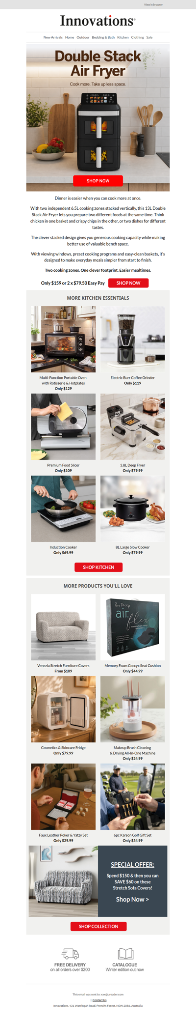 🍽️ Cook more. Take up less space.