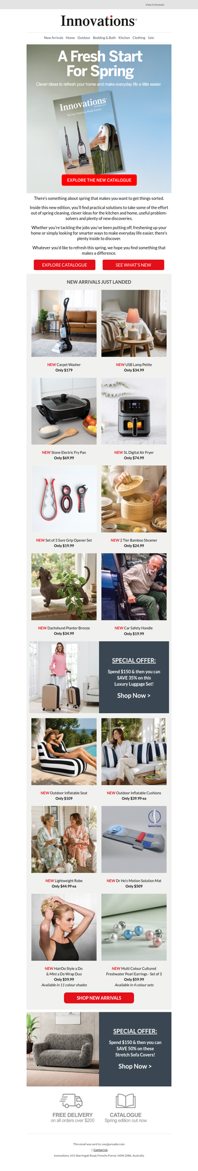 A fresh start for spring | Explore our new catalogue