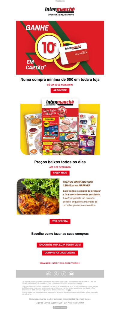 Este sábado ganhe 10€ em Cartão Poupança 💰