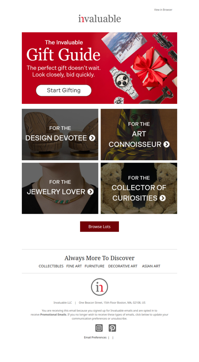 The Invaluable Gift Guide: Timeless & Rare Treasures Await