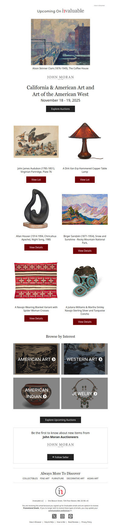 California & American Art and Art of the American West