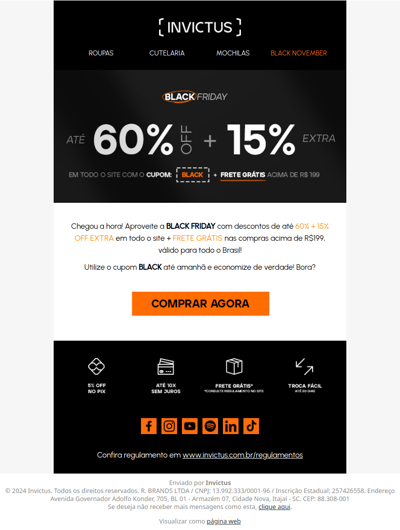 Até 75% em todo o site! 😮