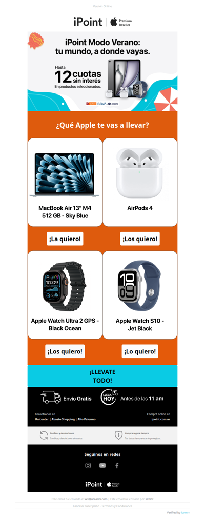 ¡Solo por Enero! ☀️ 12 pagos sin interés en todo lo que buscás.