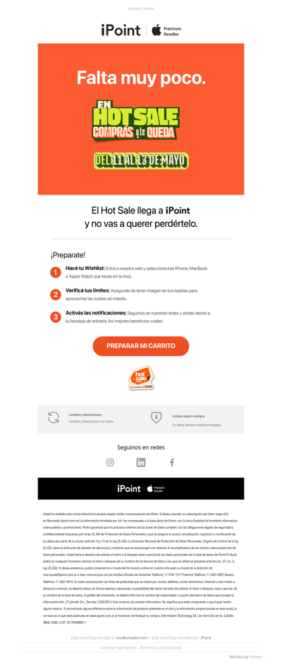 🔥 ¡Anticipate al Hot Sale! Prepará tu carrito...