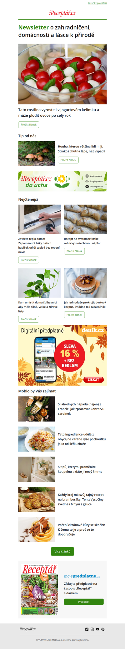 🌿🏡 Skvělé tipy pro zahradu, bydlení a vaření 🍳