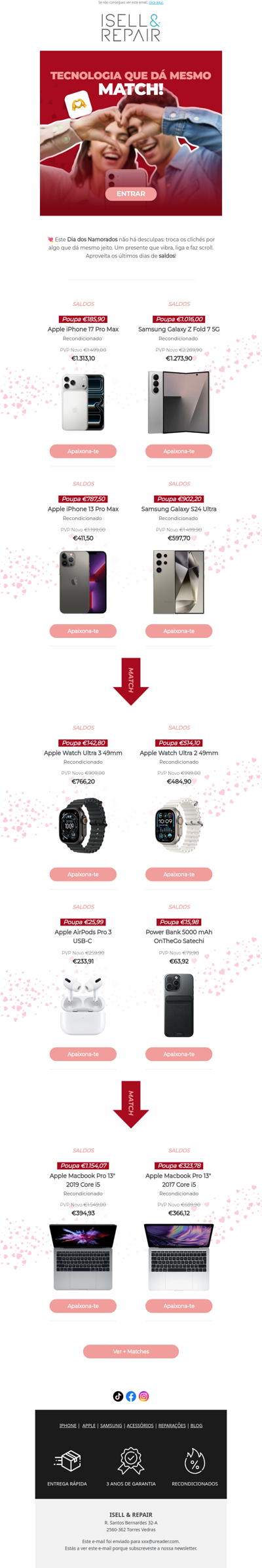 💘 Match de sonho!