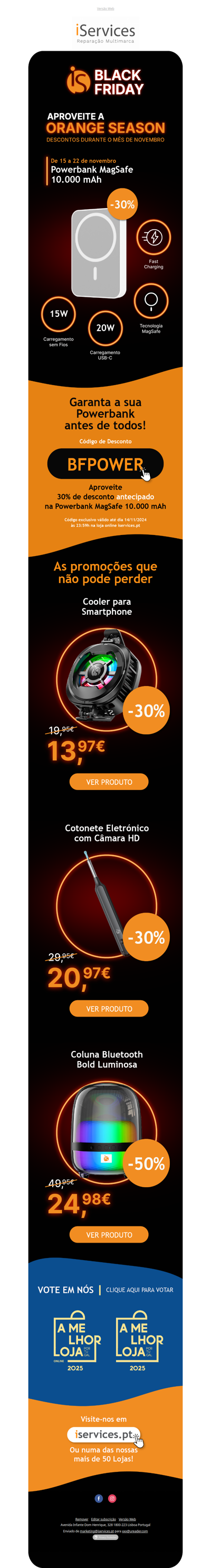 🔋 Power On para a Black Friday 🚨