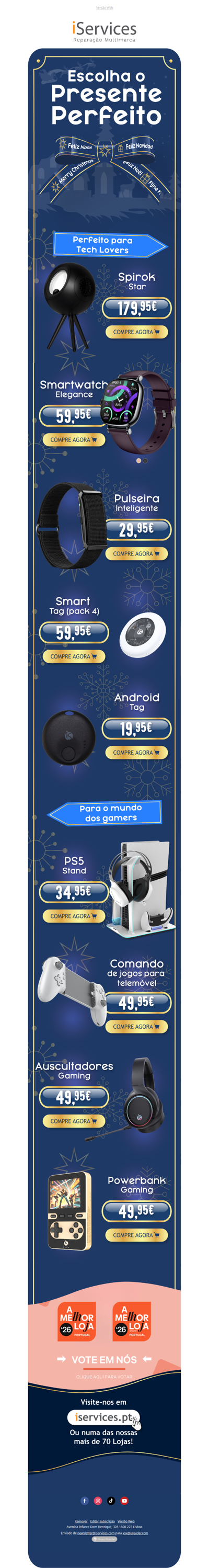 🎁 Prepare os presentes para toda a família 🎀