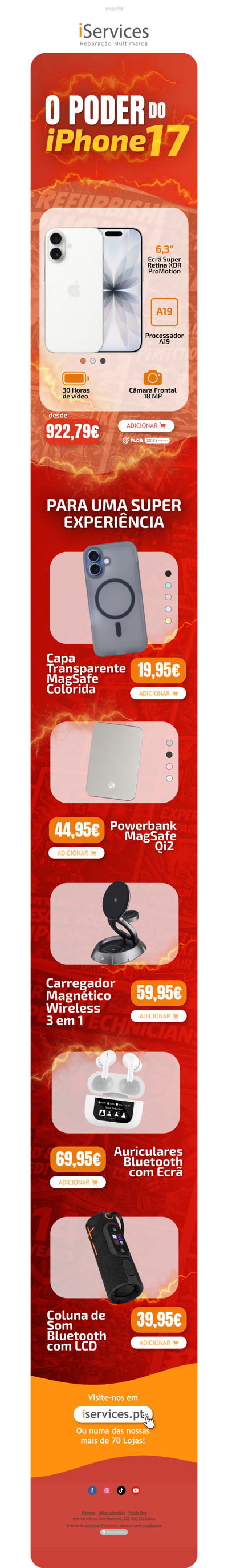 🦸‍♂️ Conheça o seu novo super-herói: iPhone 17 ✨