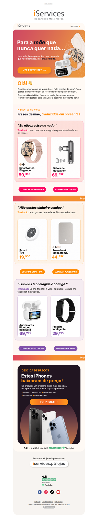 🎁 O presente ideal para a Mãe que diz que não precisa de nada 💝