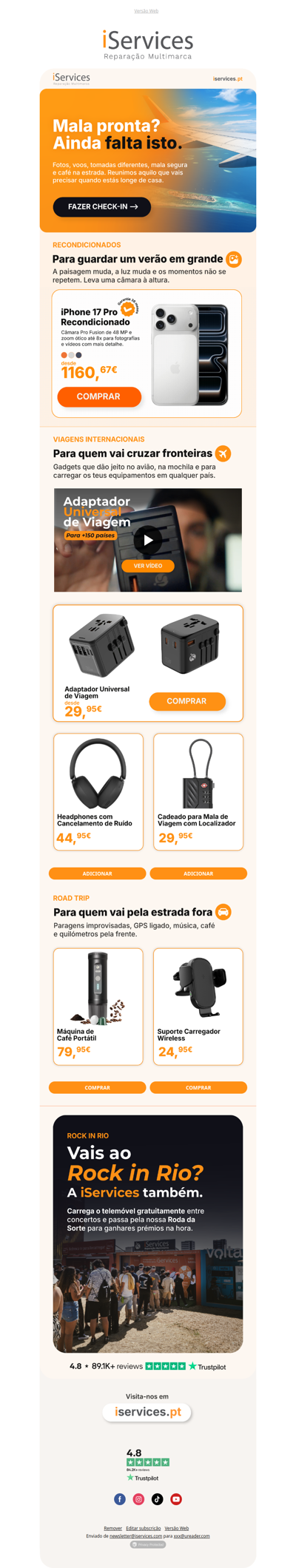 🧳 Espera! Falta isto nas tuas férias 🛫