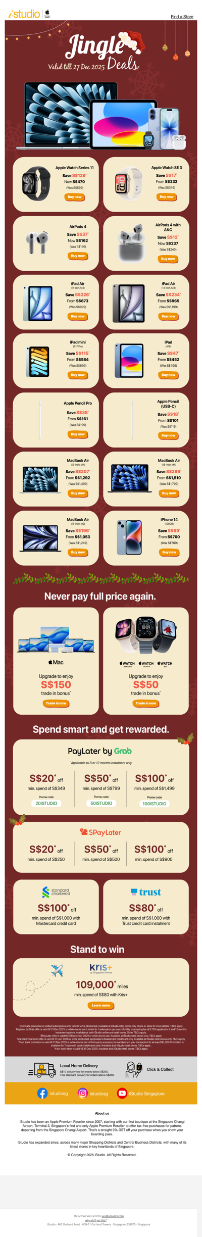 <ADV> Apple Watch joins Jingle Deals — shop before it’s gone 🔥🎄