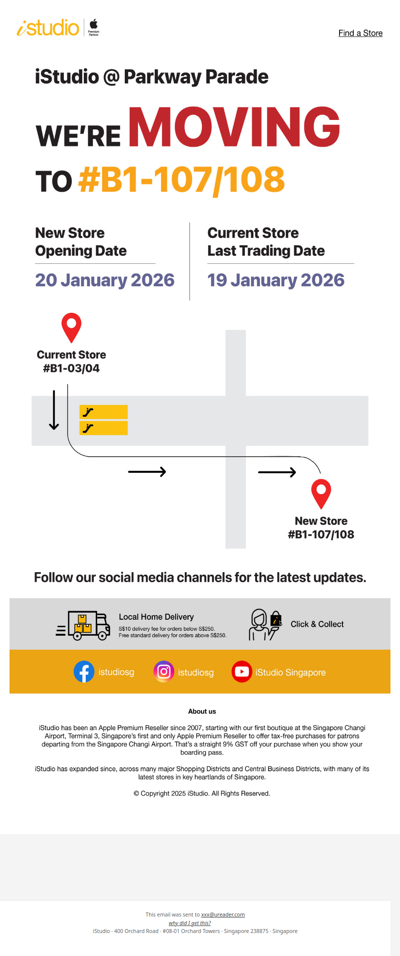 <ADV> 🚨 Important Update: We’re moving soon! 🚚