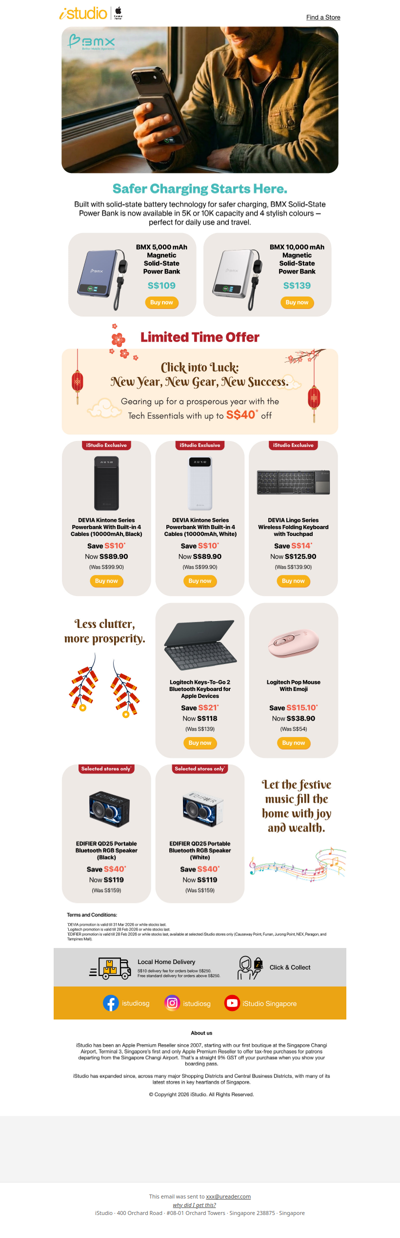 <ADV> New In: BMX Power Bank & Limited-Time Savings on Tech Essentials 🤩