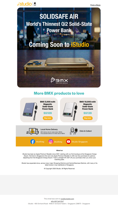 <ADV> Stay tuned: World’s Thinnest Qi2 Solid-State Power Bank is coming soon to iStudio ⚡️