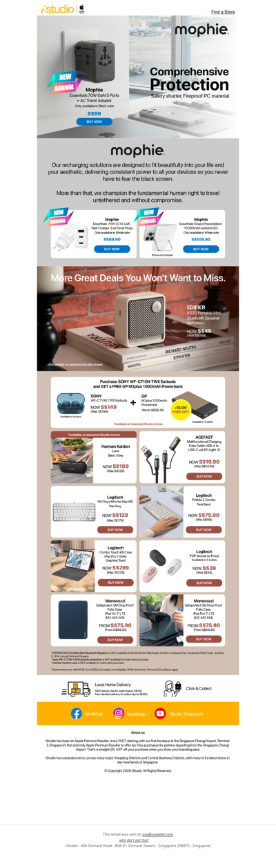 <ADV>⚡ Exclusive tech deals you won't want to miss at iStudio!