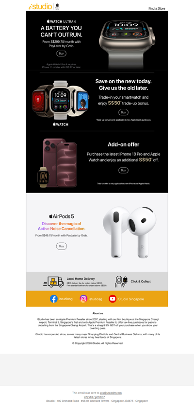<ADV> 💰 Double the Value: Enjoy S$50 Trade-up Bonus + S$50 Off iPhone & Watch Bundles