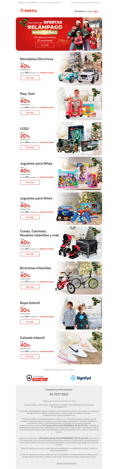 OFERTAS RELÁMPAGO NAVIDEÑAS 🎄 ¡20 días, 20 ofertas!✨🎅