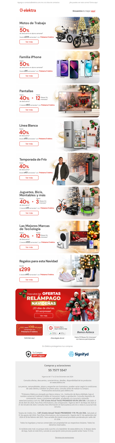 🏍💨 Motos de Trabajo con hasta -50% en abono semanal✨ Esta Navidad, ¡déjate sorprender! 🎄