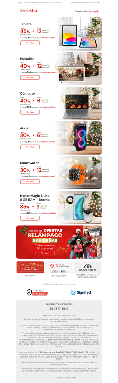 📱 Tablets hasta -45% + hasta 12 MSI ✨ ¡Este es el mejor regalo! 🎁