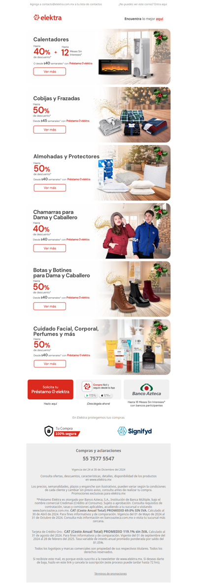 ♨️Calentadores hasta -40% + Hasta 12 MSI 🎄✨ ¡Para una cálida Navidad!