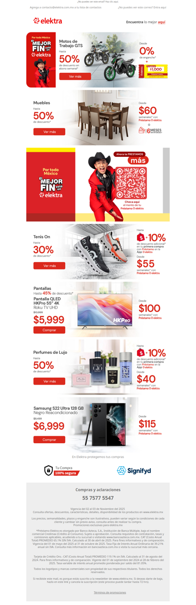 🏁 Desde 0% enganche, hasta -50% en abono semanal y $1,000 de REGALO 😏