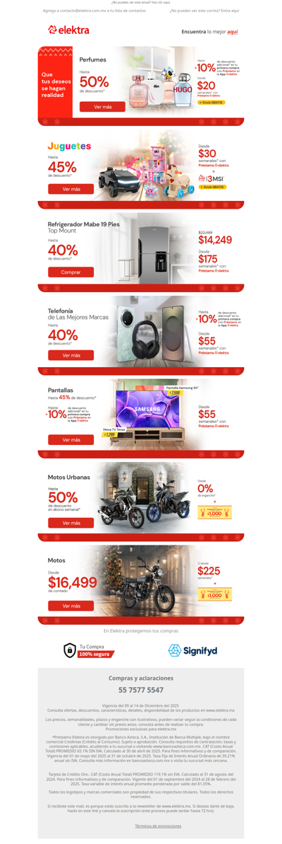 🎅 La Navidad huele mejor con Perfumes, con hasta -50% 🎄