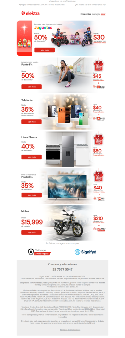 👶Consiente a los peques… y a tu niño interior, desde $30 semanales �