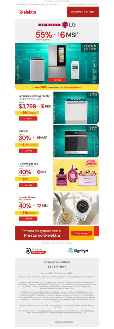 ❄️Renueva tu hogar con LG: hasta 55% de descuento + hasta 6 MSI ✅