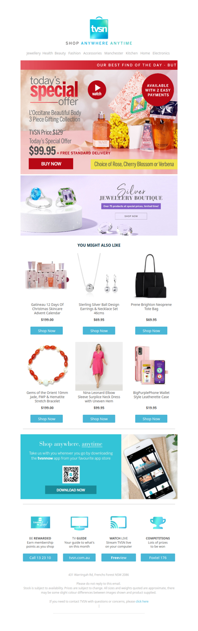 Today's Special Offer on TVSN