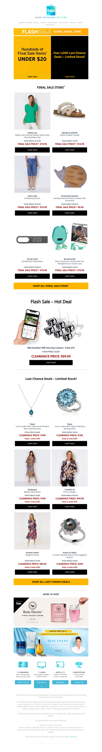 Flash Sale: Going, Going, Gone!