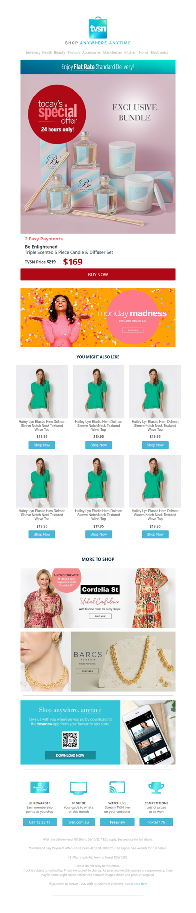 Today's Special Offer on TVSN