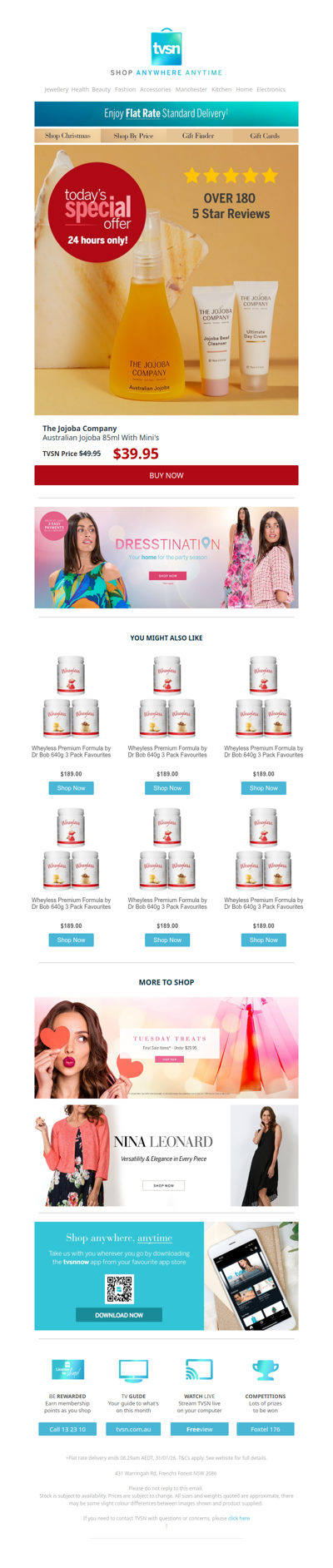 Today's Special Offer on TVSN