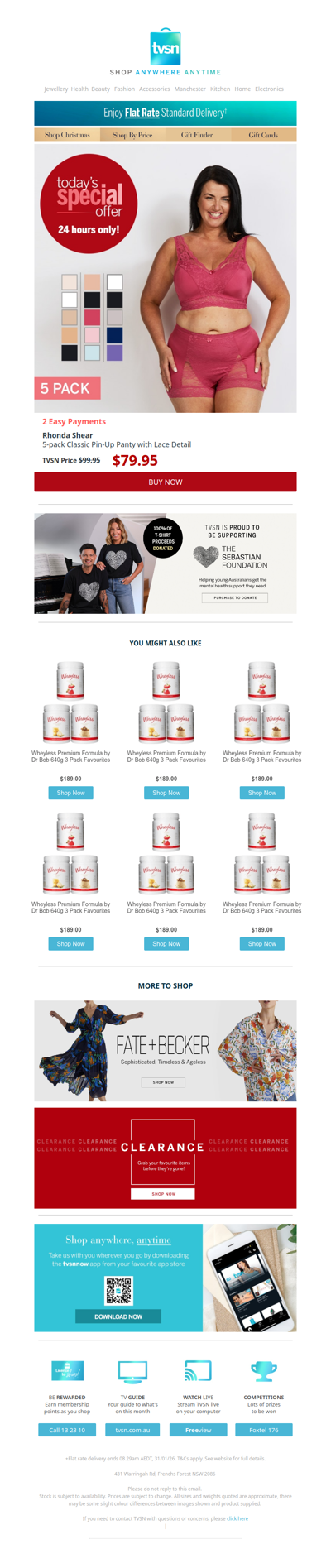 Today's Special Offer on TVSN