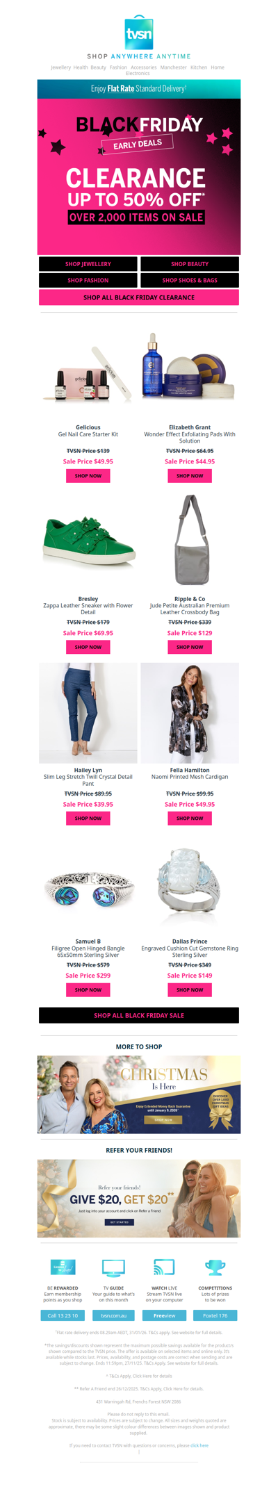 Black Friday Early Deals: Clearance Up To 50% Off*