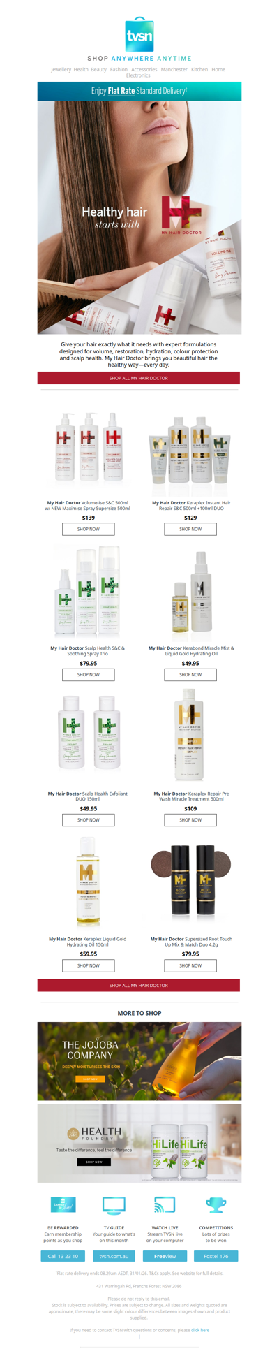 Healthy Hair starts with My Hair Doctor