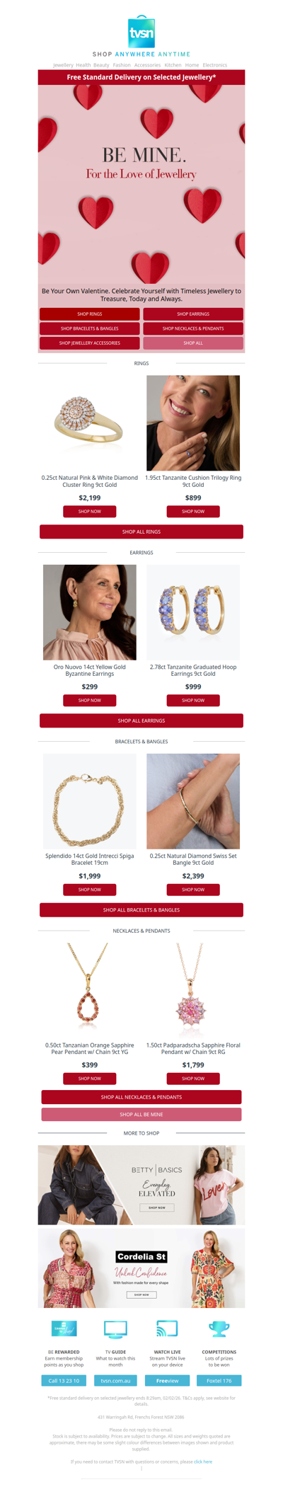 ❤️ Be Mine: For the Love of Jewellery