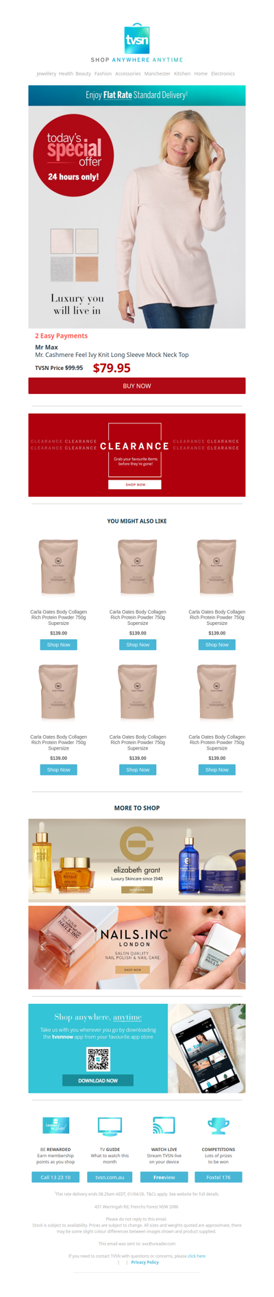 Today's Special Offer