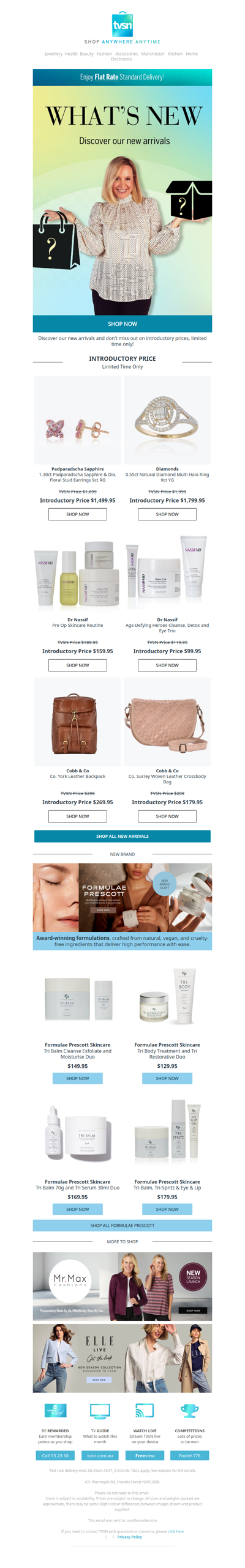 Discover Our Latest Arrivals including NEW Formulae Prescott Skincare