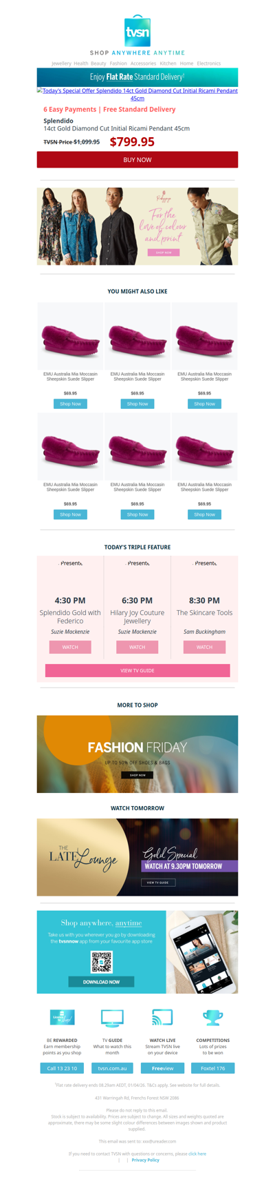 Today's Special Offer