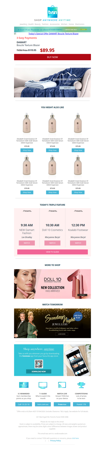 Today's Special Offer