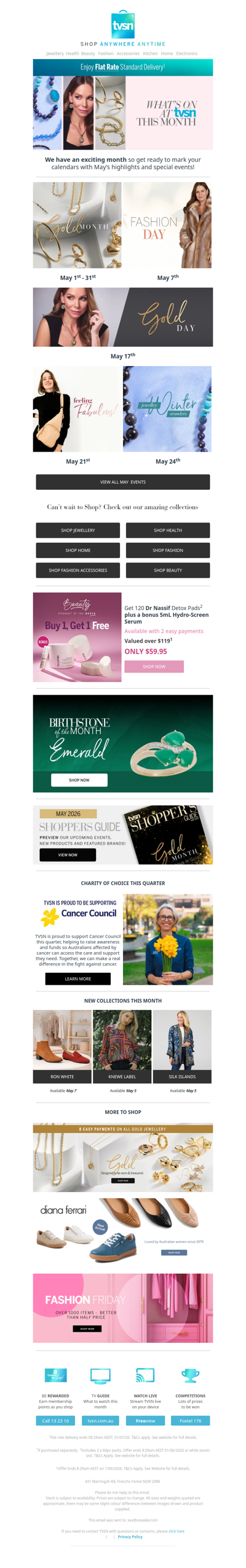 What’s on at TVSN in May!