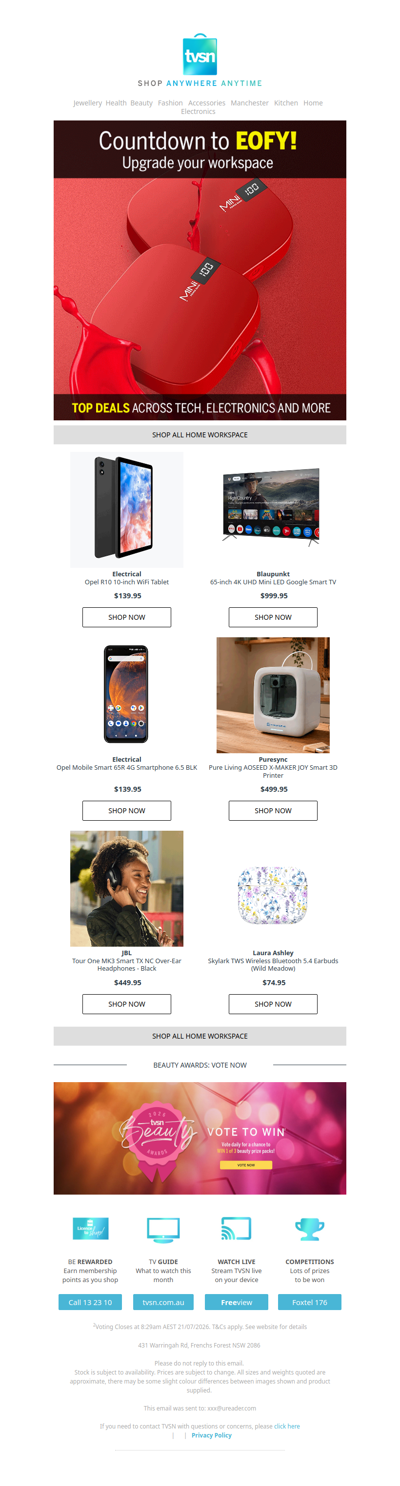 Countdown to EOFY: Upgrade your workspace