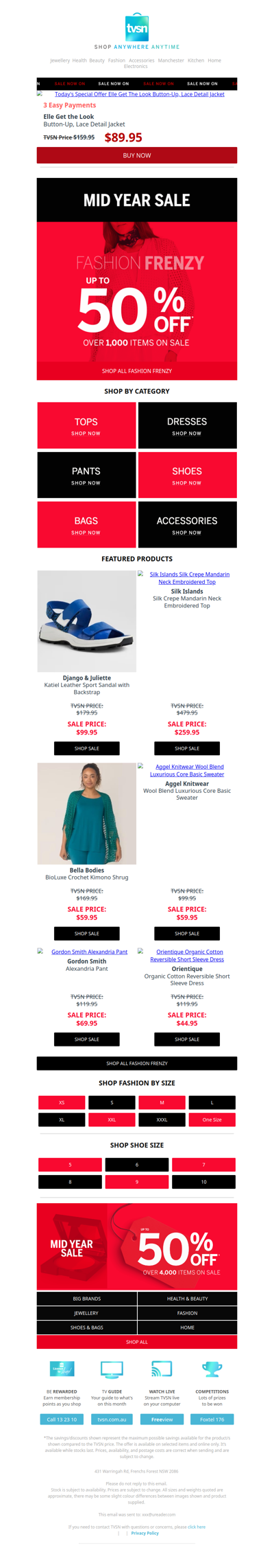 SALE | Up to 50% OFF Fashion*