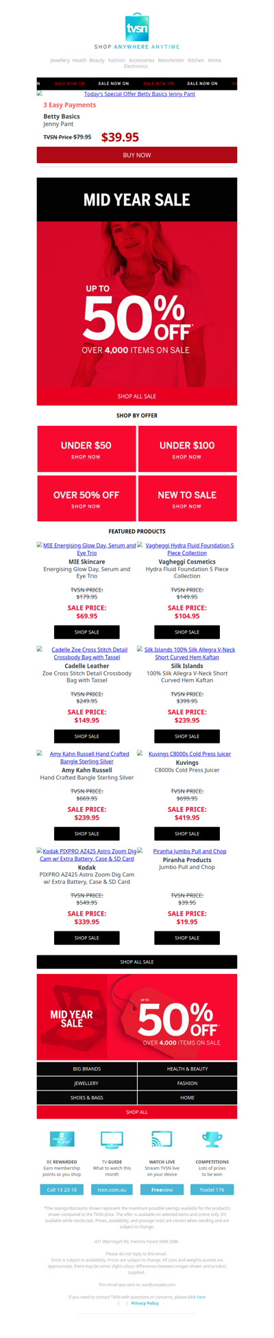 Mid Year SALE continues | Up to 50% Off*