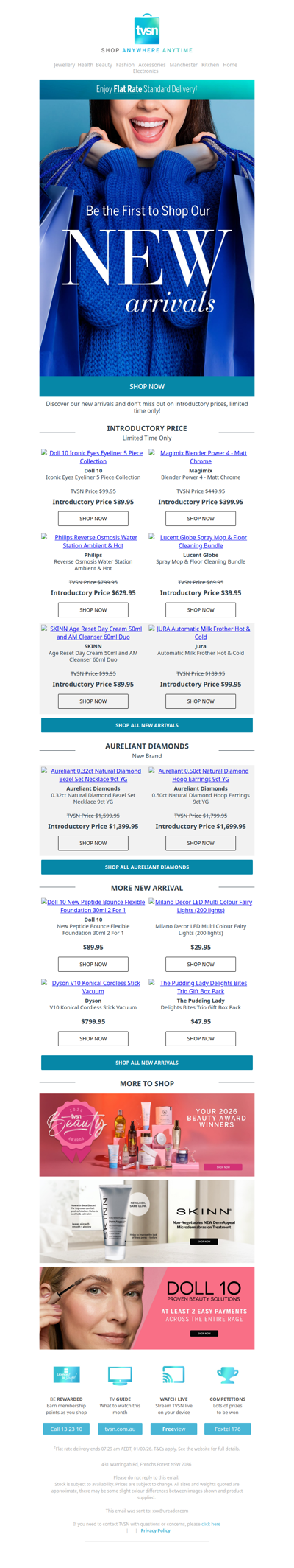 Don’t Miss Our Latest Arrivals + Introducing new brand Aurelient Diamonds